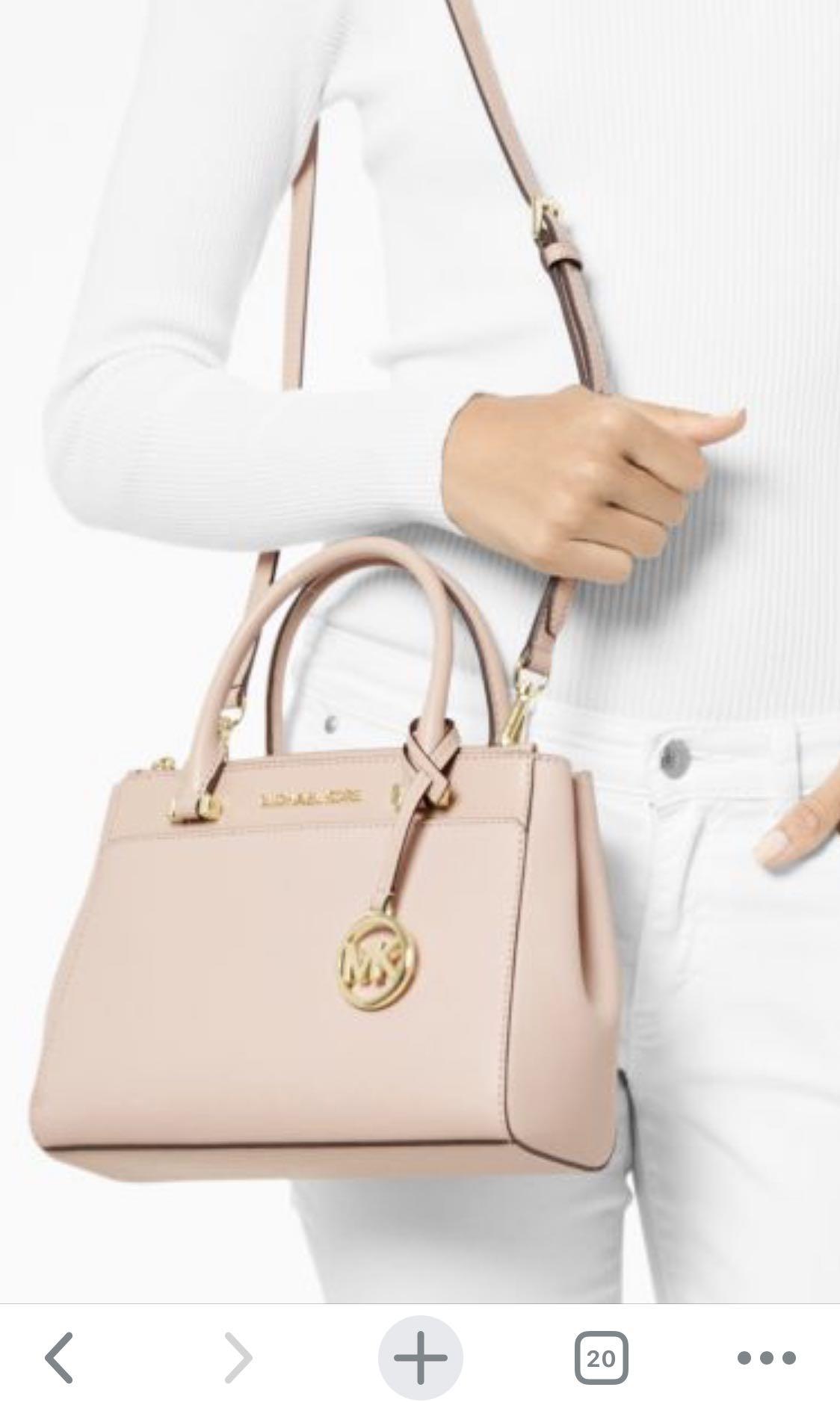 Gibson small best sale saffiano leather satchel