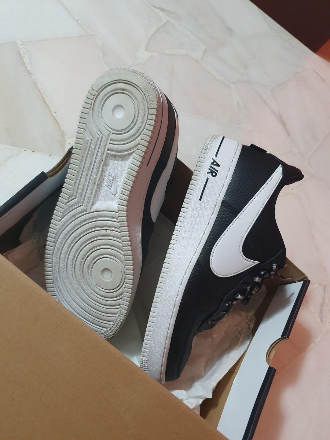 nike air force 1 nba black