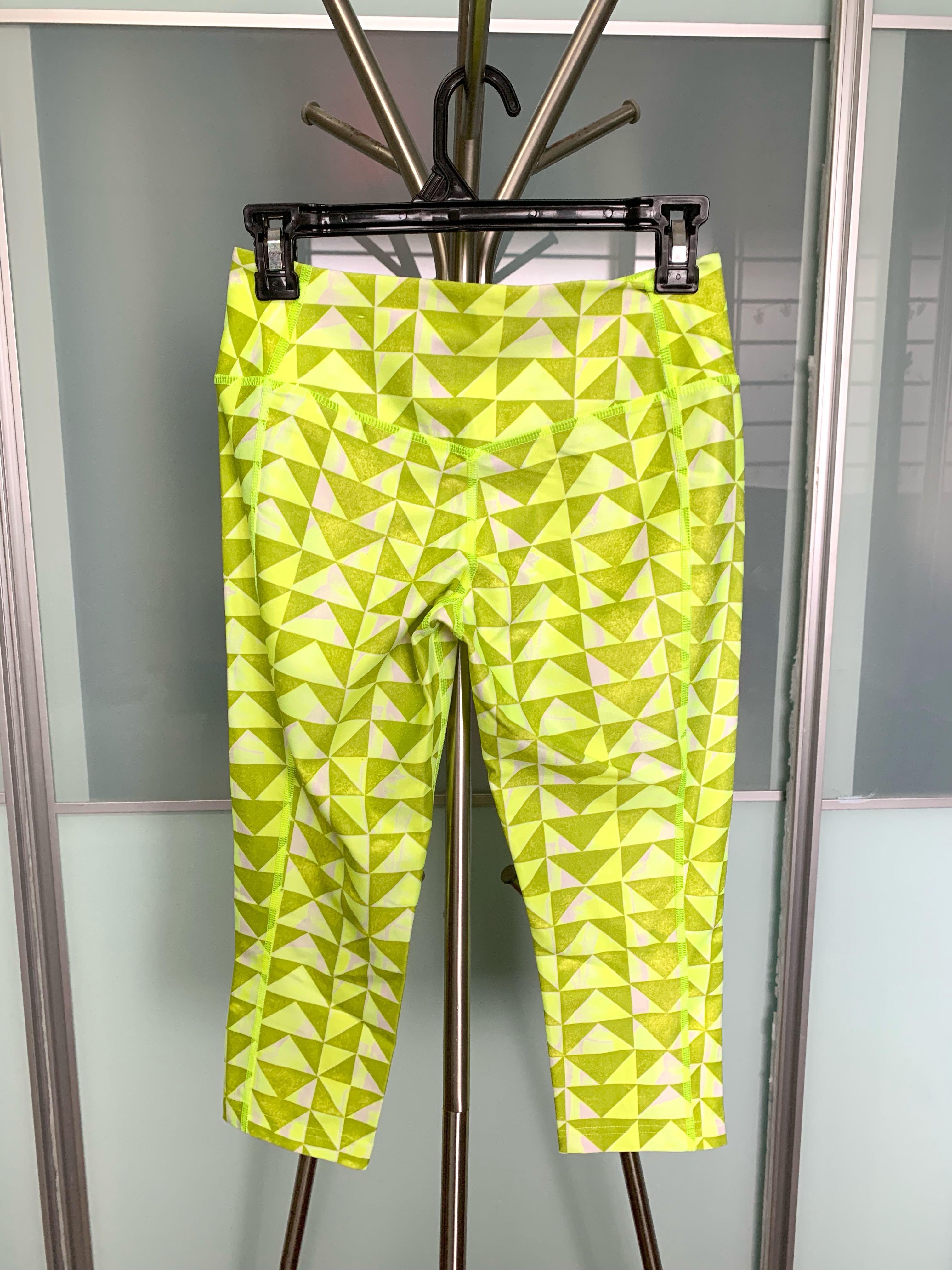 nike neon yellow leggings