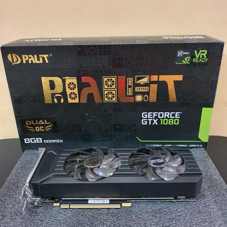 Palit GeForce GTX 1080 Dual OC, Computers & Tech, Parts