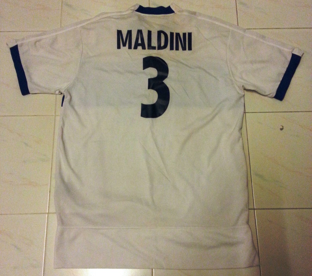 p maldini jersey number