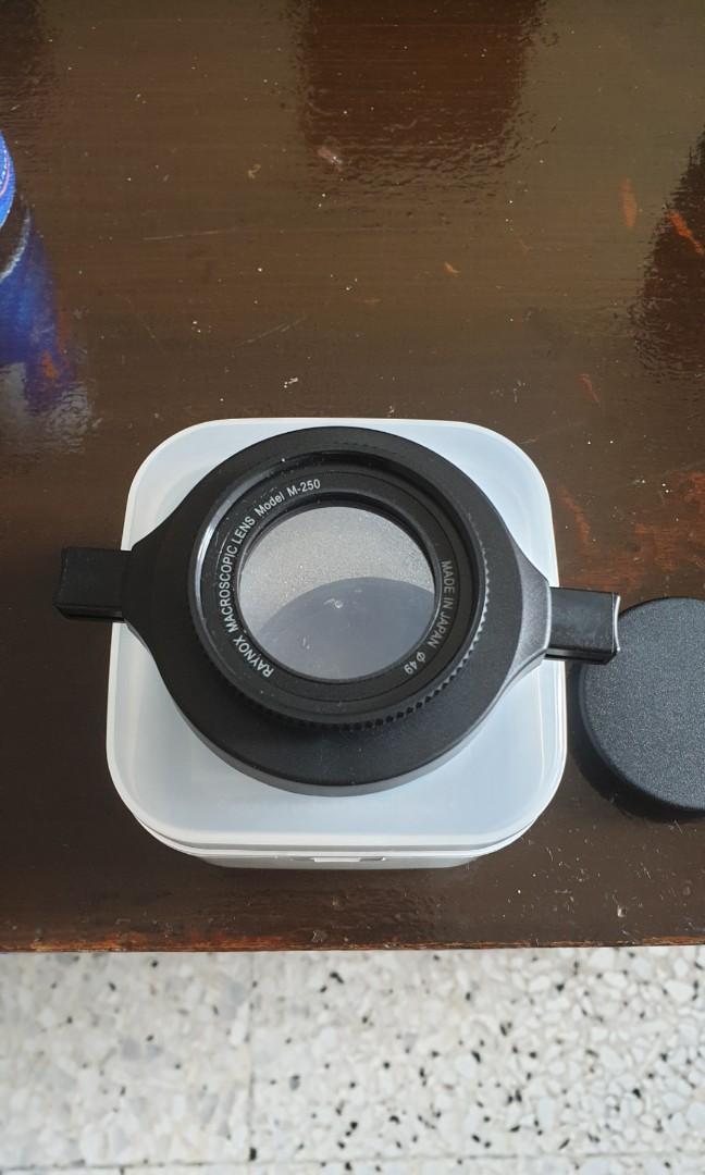 RAYNOX macroscopic lens model M250, Photography, Lens & Kits on Carousell