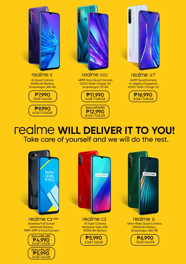 all realme unit