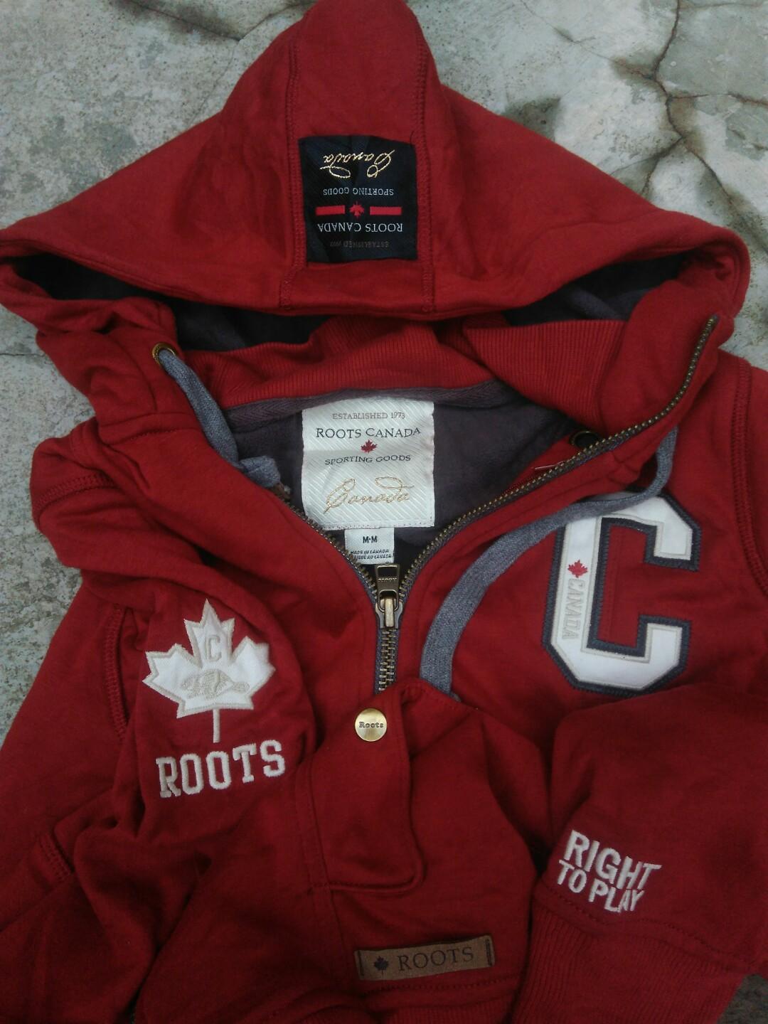 Roots canada hoodie jacket woman