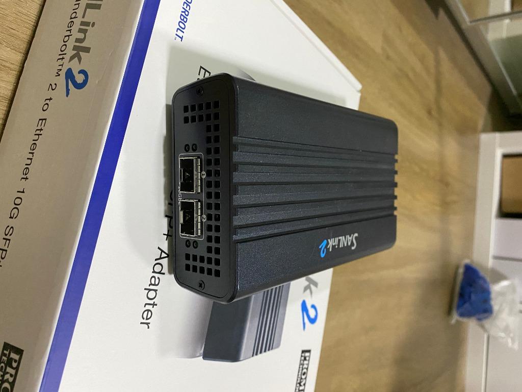 Sanlink 2 Thunderbolt 2 to 10G SFP+ Adapter, Computers & Tech, Parts & Accessories