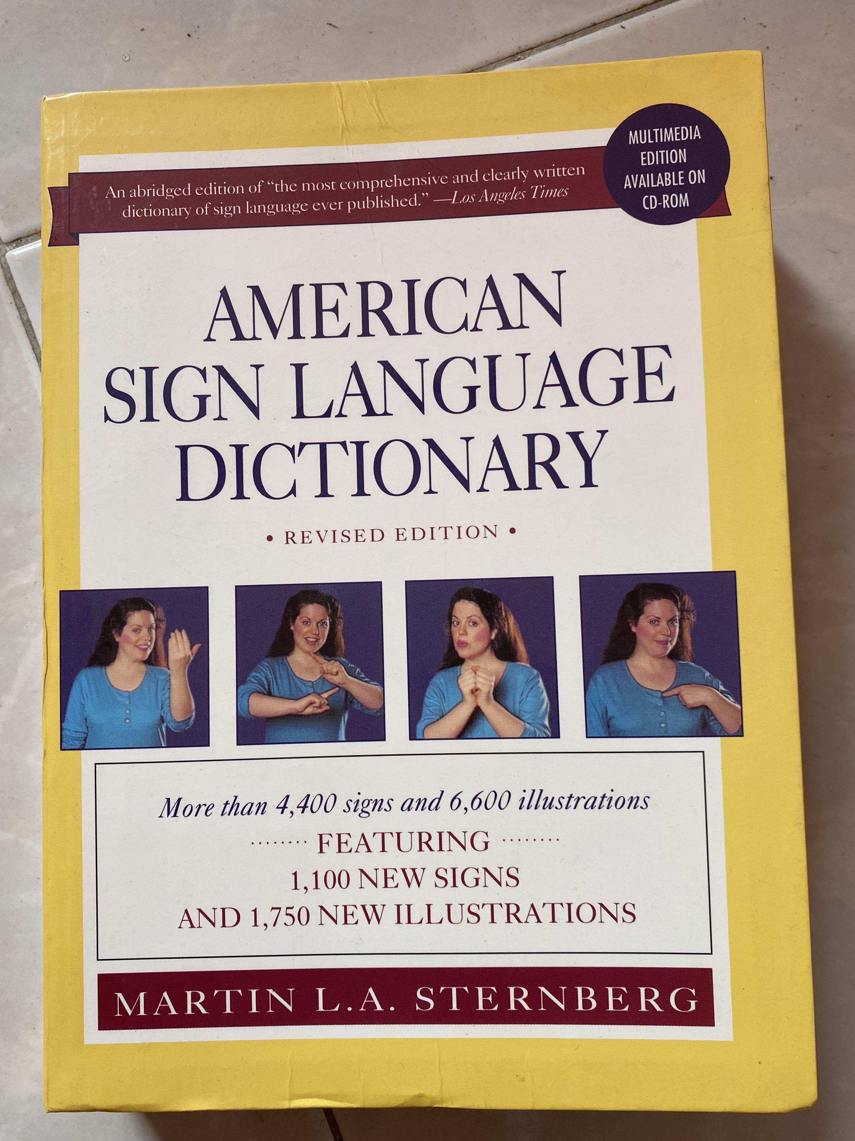 Sign language dictionary, Hobbies & Toys, Books & Magazines, Assessment ...