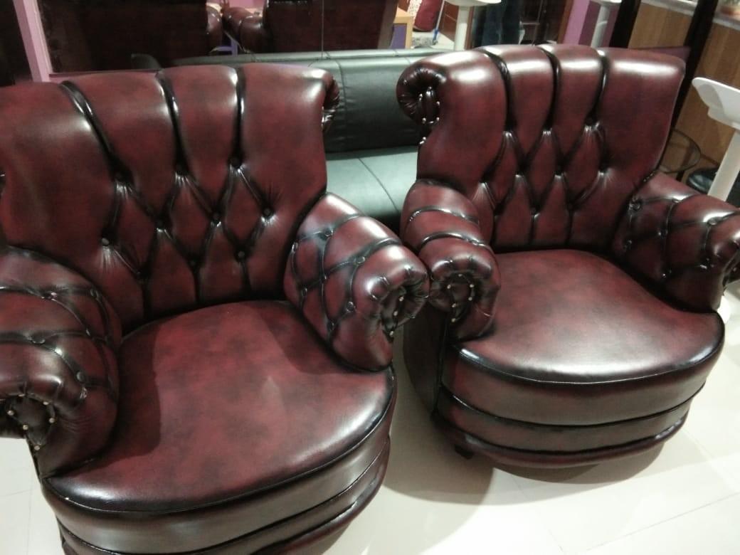 Sofa Kulit Coklat Set Dengan Meja Perabotan Rumah Di Carousell Satu dari banyak foto stok gratis yang menakjubkan dari pexels. carousell