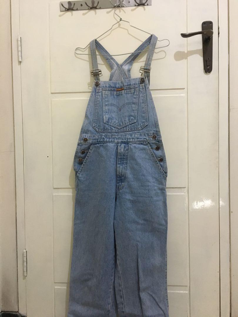 Speed Roller Overall Jeans, Fesyen 