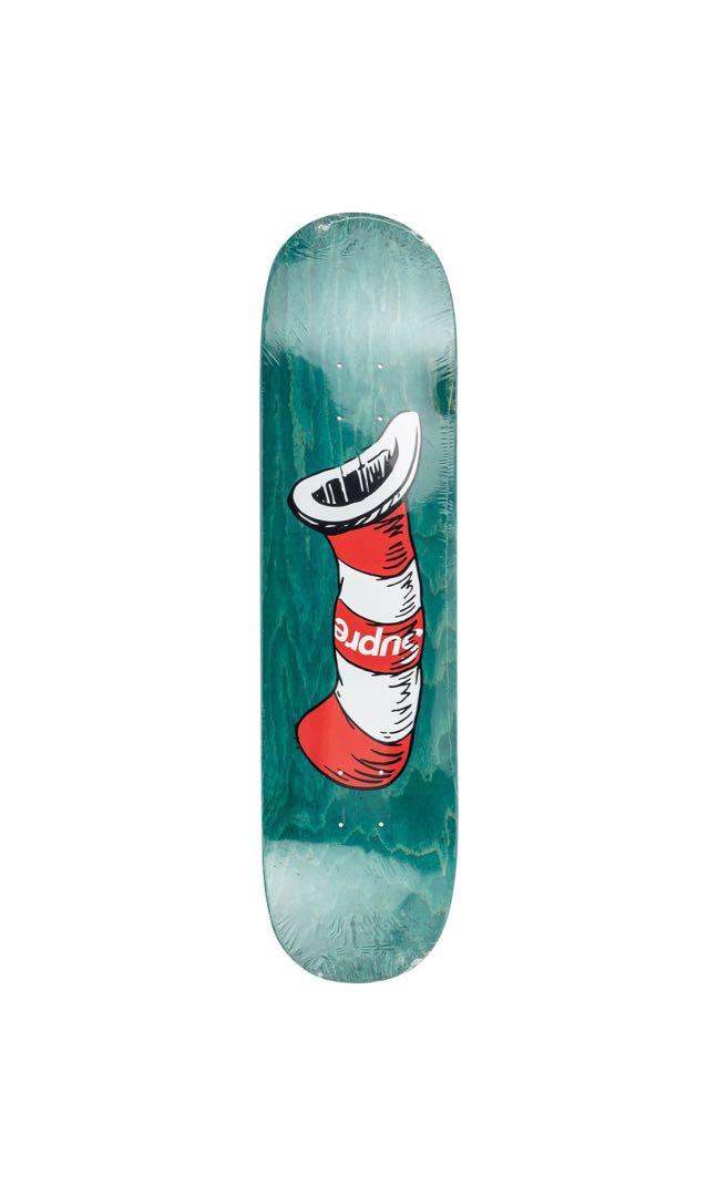 Cat in the hat skateboard supreme on sale