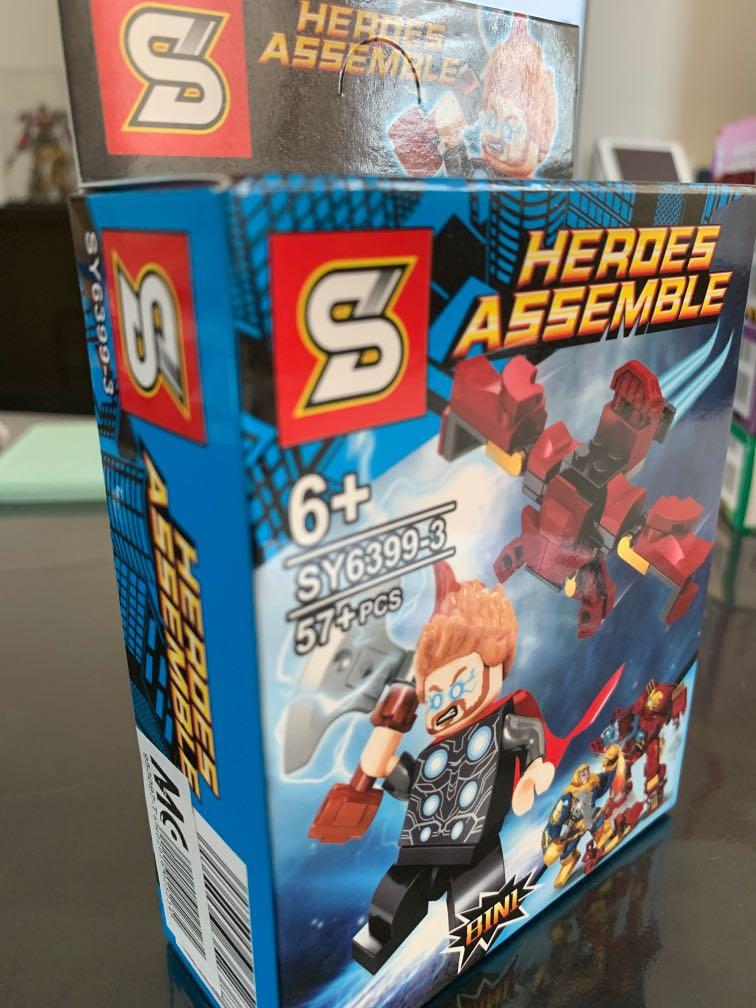 Manual lego heroes assemble discount