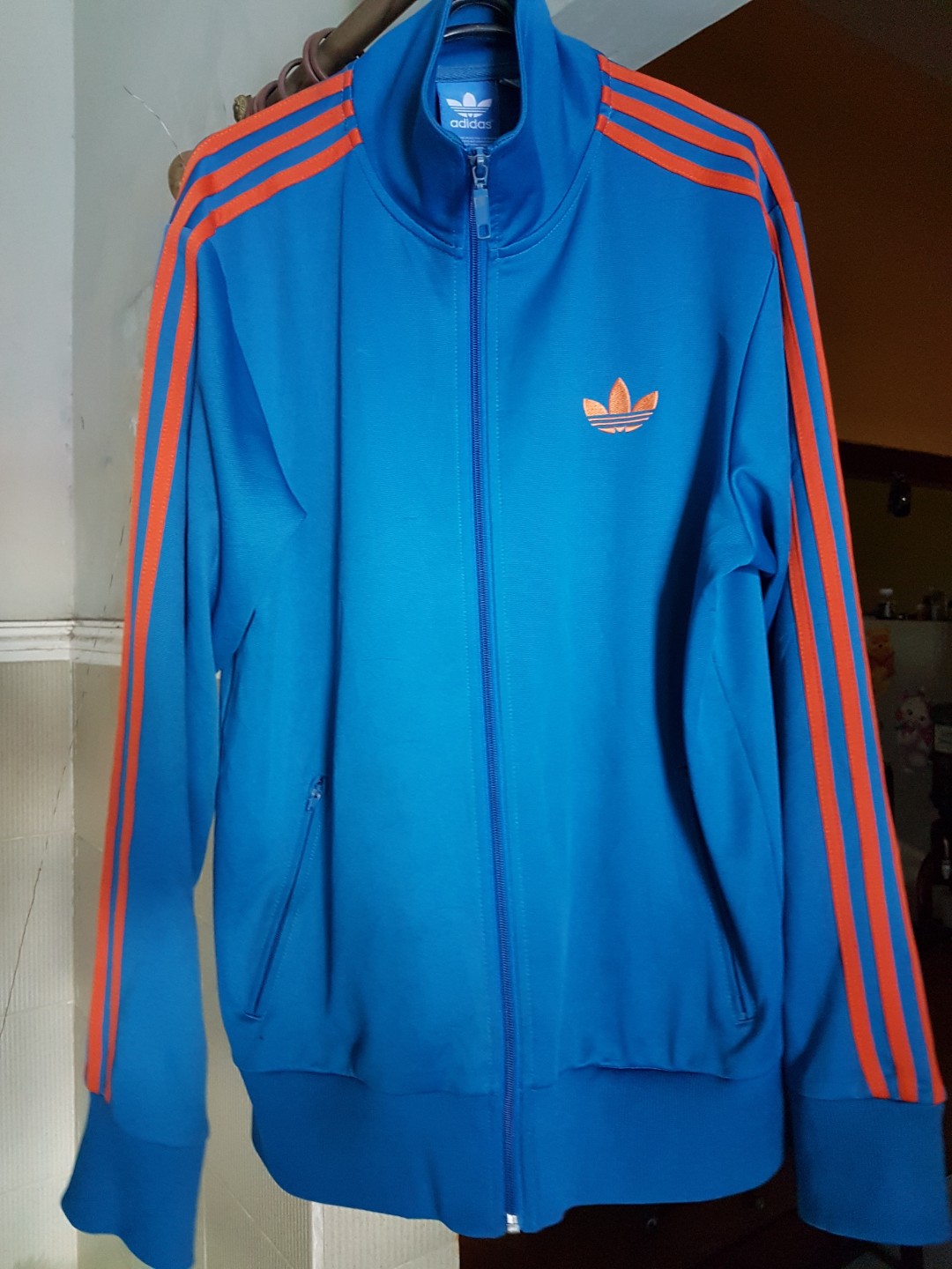 Tracktop Adidas Firebird Dublin Fesyen Pria Pakaian Atasan di