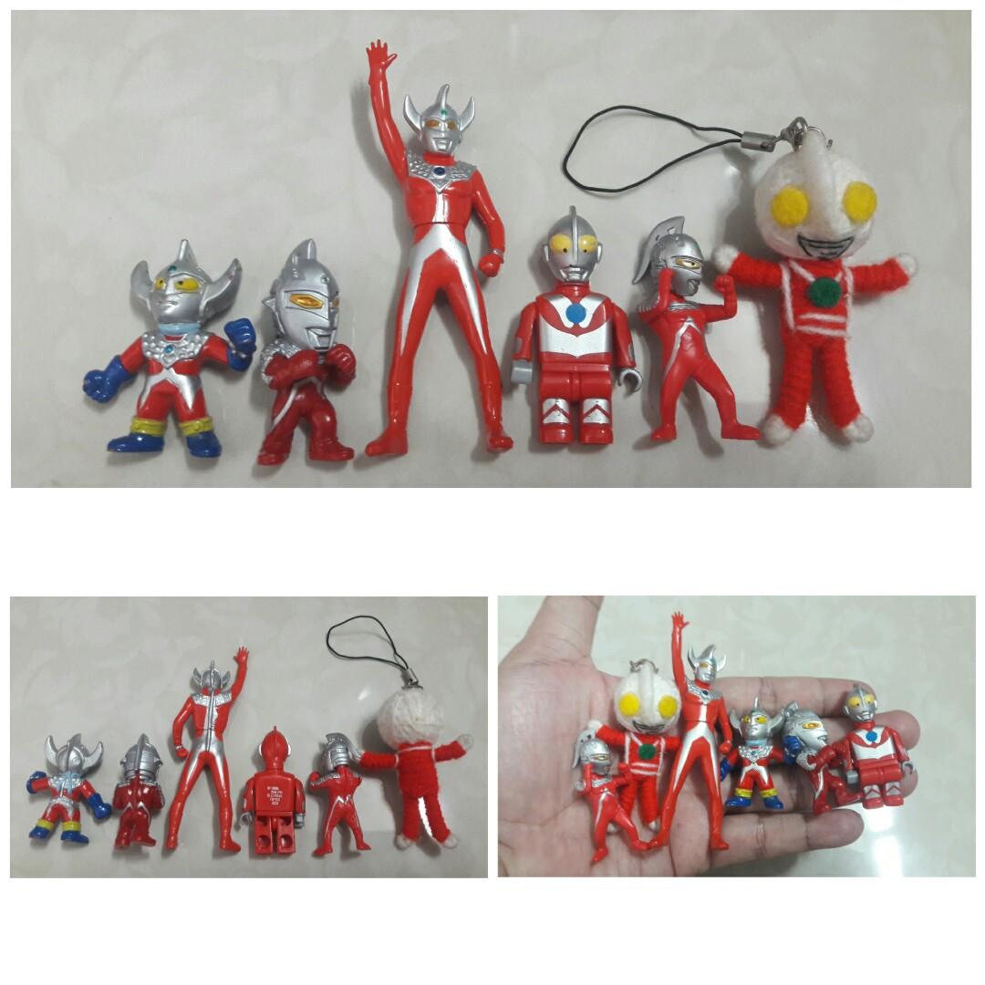 Ultraman cheap mini figures