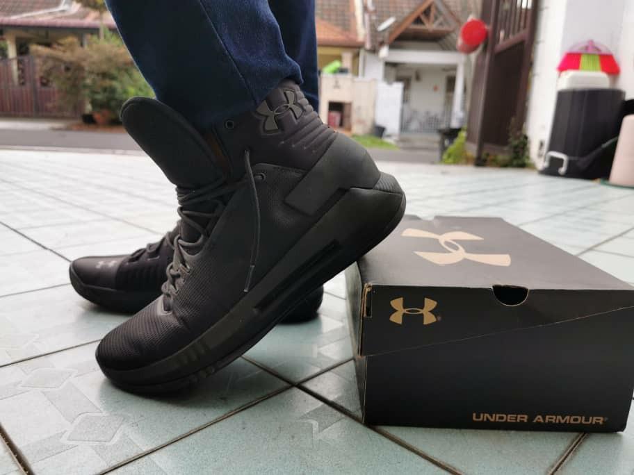 under armour high cut shoes