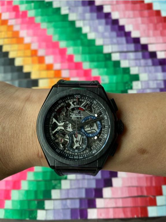 Zenith Defy El Primero 21 Ceramic 1 100 Sec Chronograph 44mm