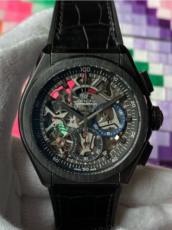 Zenith Defy El Primero 21 Ceramic 1 100 Sec Chronograph 44mm