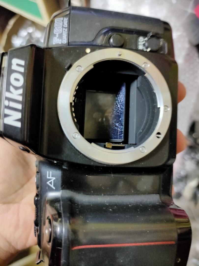 底片單眼相機nikon f601 外觀普通無電池, 相機攝影, 其他相機在旋轉拍賣