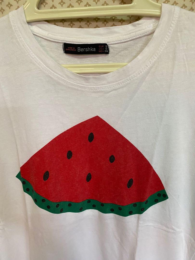 Bershka watermelon shirt (Category: Sleep and Loungewear) located in Naga. Submitted by yoeeee21 (Listing ID 287684525, Image 2). Description: .