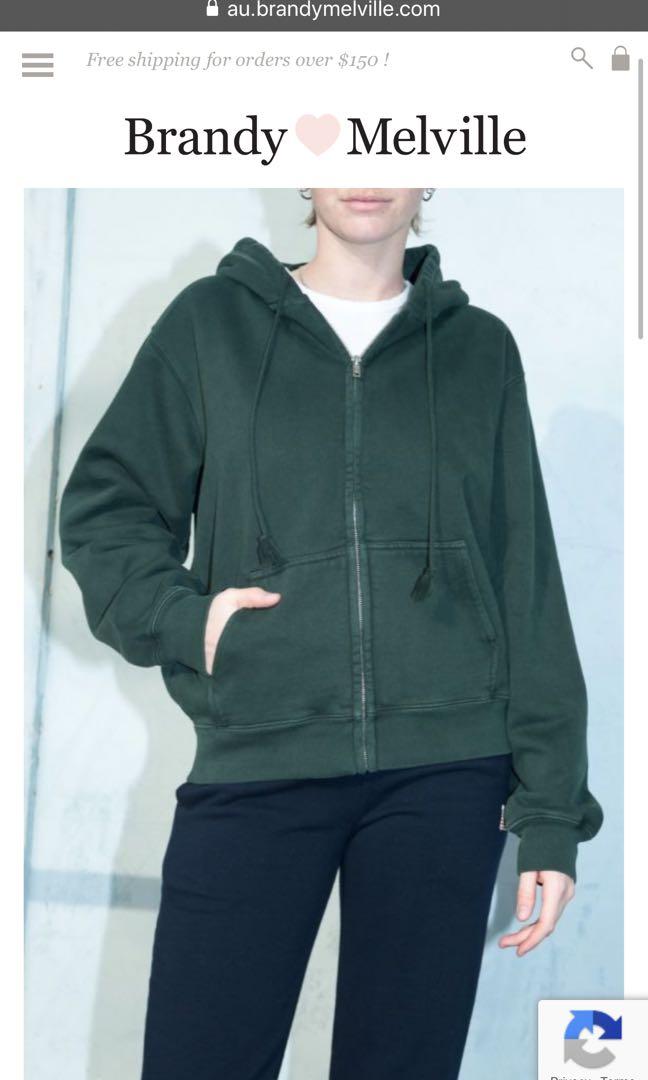 carla zip up hoodie