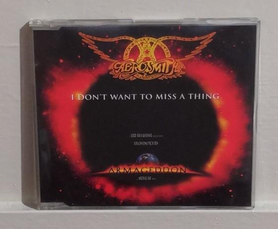 Cd Single I Don T Want To Miss A Thing From Armageddon By Aerosmith Music Media Cds Dvds Other Media On Carousell