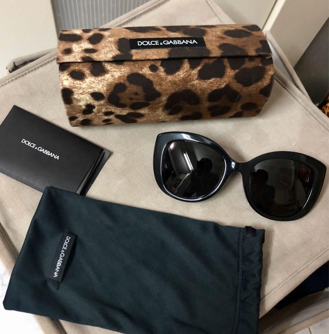 d&g leopard print sunglasses
