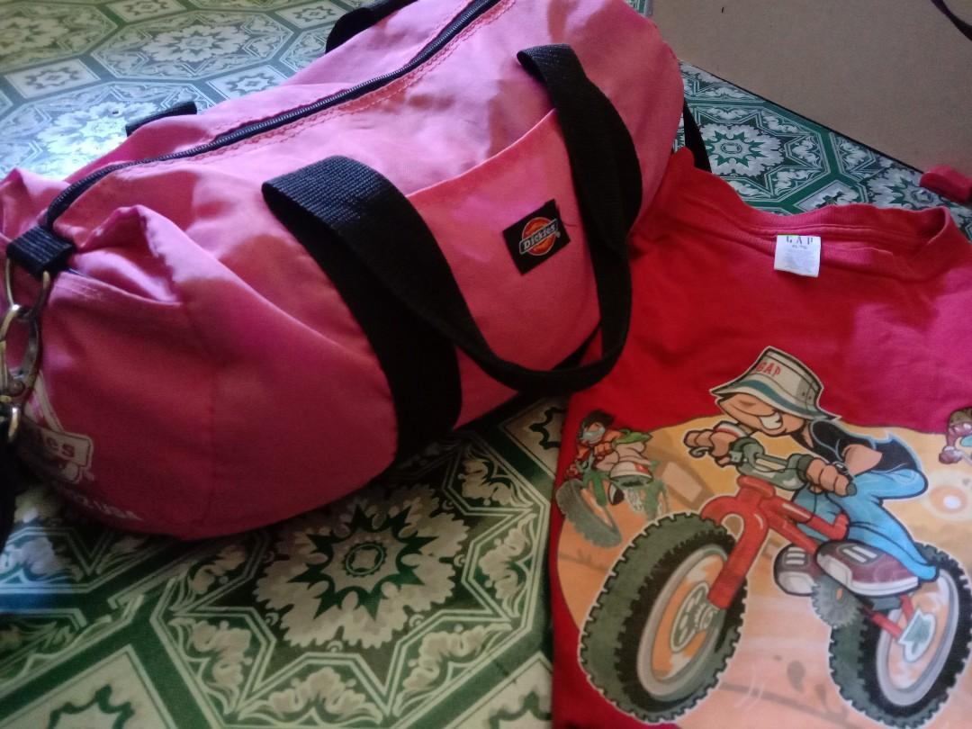 Dickies duffle bag, Men's Fashion, Tops & Sets, Tshirts & Polo Shirts