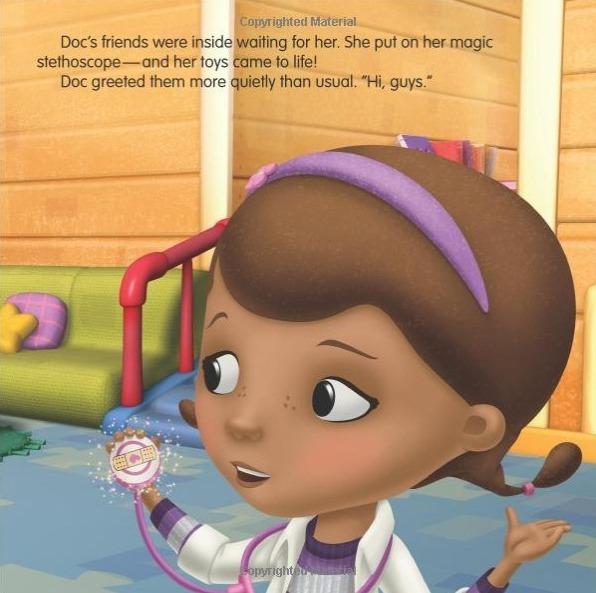 Doc Mcstuffins Doctoring The Doc Read Along Storybook By Lisa Ann Marsoli Disney Book 6827