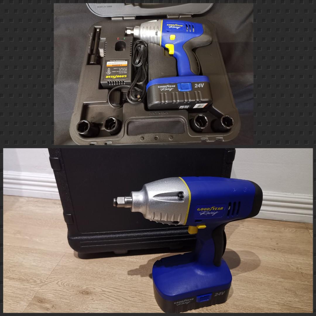Goodyear Impact Wrench 24v Battery Best 