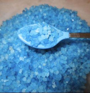 Icy Cool Peppermint Rock Salt Organic Dead Sea Salts Cooling Natural Bath Soak