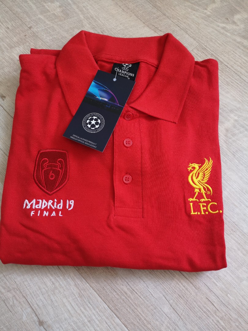Lfc champions league hot sale polo shirt