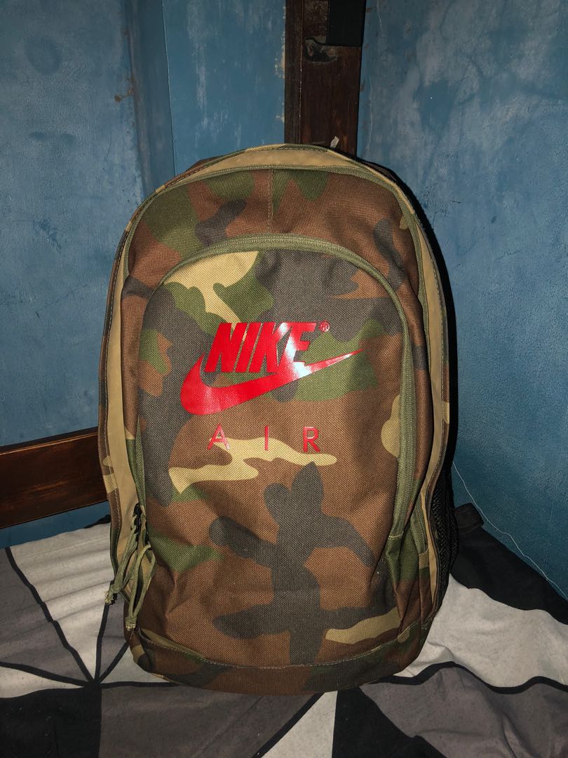 nike camouflage bag