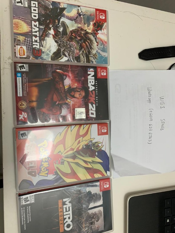 NINTENDO SWITCH USED GAMES, Toys & Games, Video Gaming, Video Games on ...