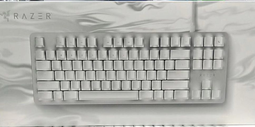 Razer Blackwidow lite (Mercury White Edition), 電腦＆ 平板電腦 