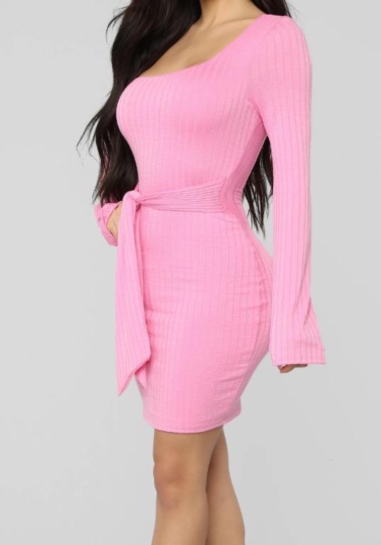 asymmetrical ribbed sweater dress