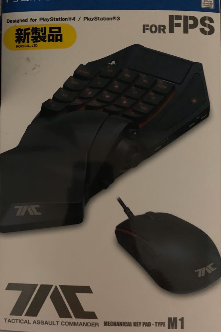 (STEAL PRICE)TACTICAL ASSAULT KEY PAD AND MOUSE, Video Gaming, Gaming ...