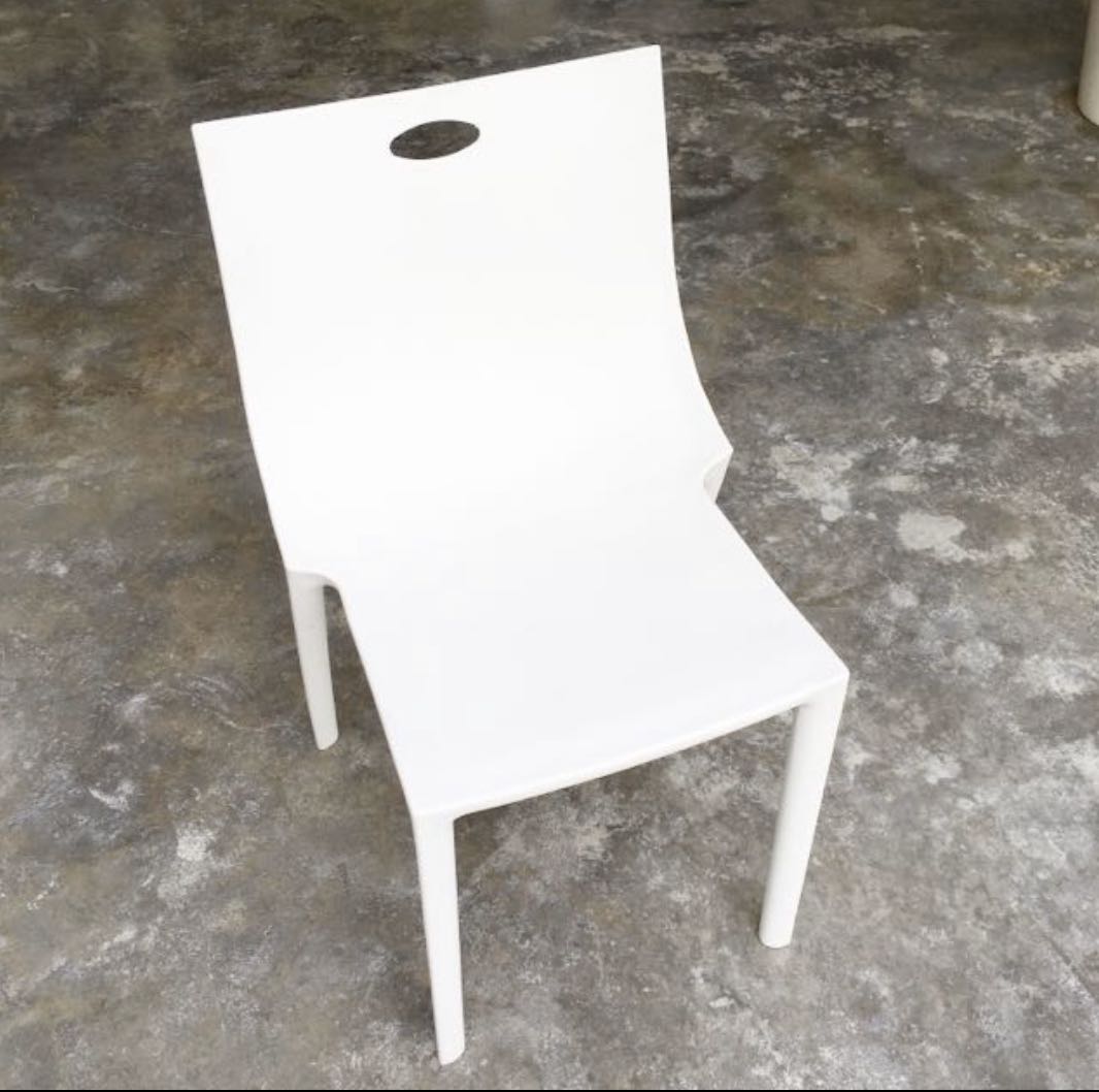 Study table chair white, Furniture & Home Living, Furniture, Tables