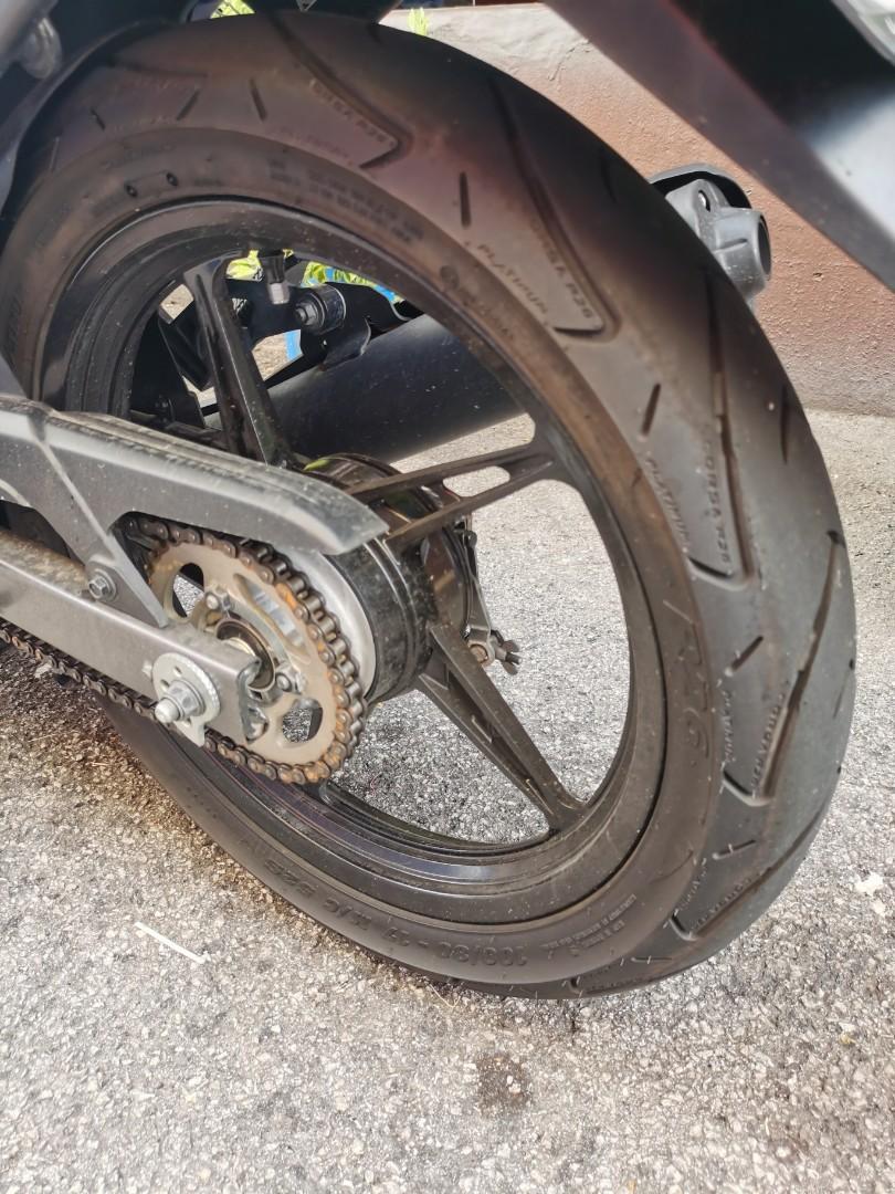 Tayar Tubeless Corsa Platinum R26 Size 100 80 Rim17 Motorbikes On Carousell