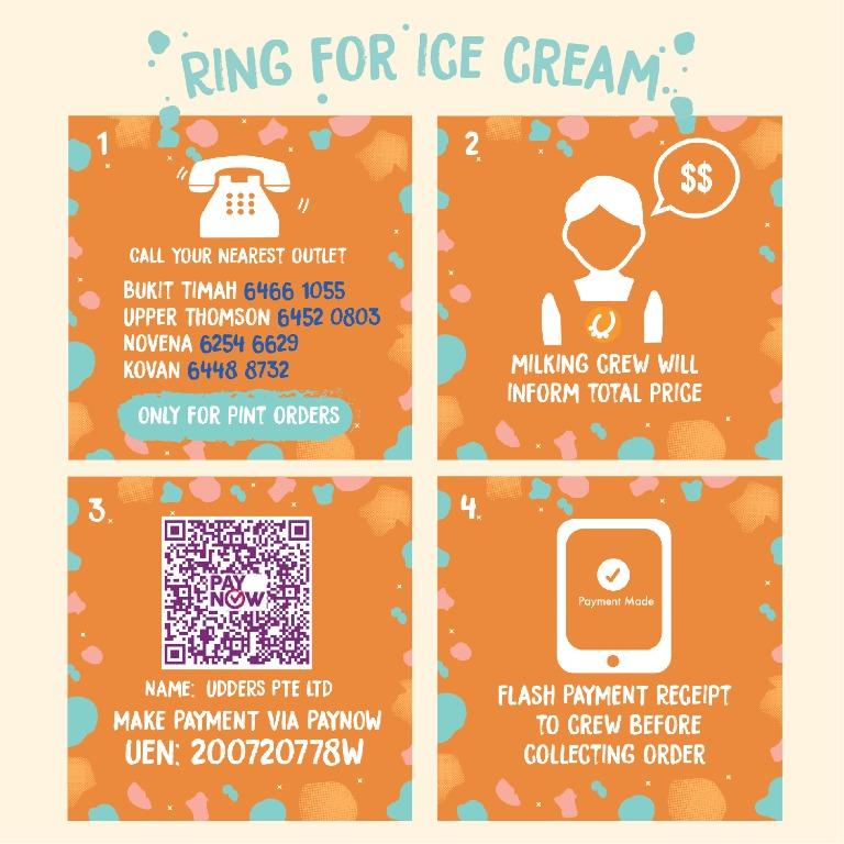 udders-ice-cream-islandwide-delivery-food-drinks-local-f-bs-snacks-desserts-on-carousell