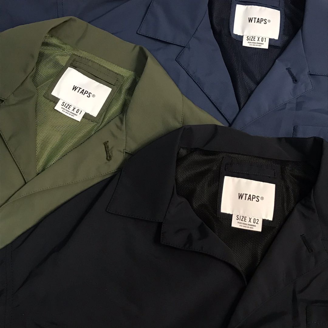 WTAPS WINSOR JACKET NYLON TUSSAH - ミリタリージャケット