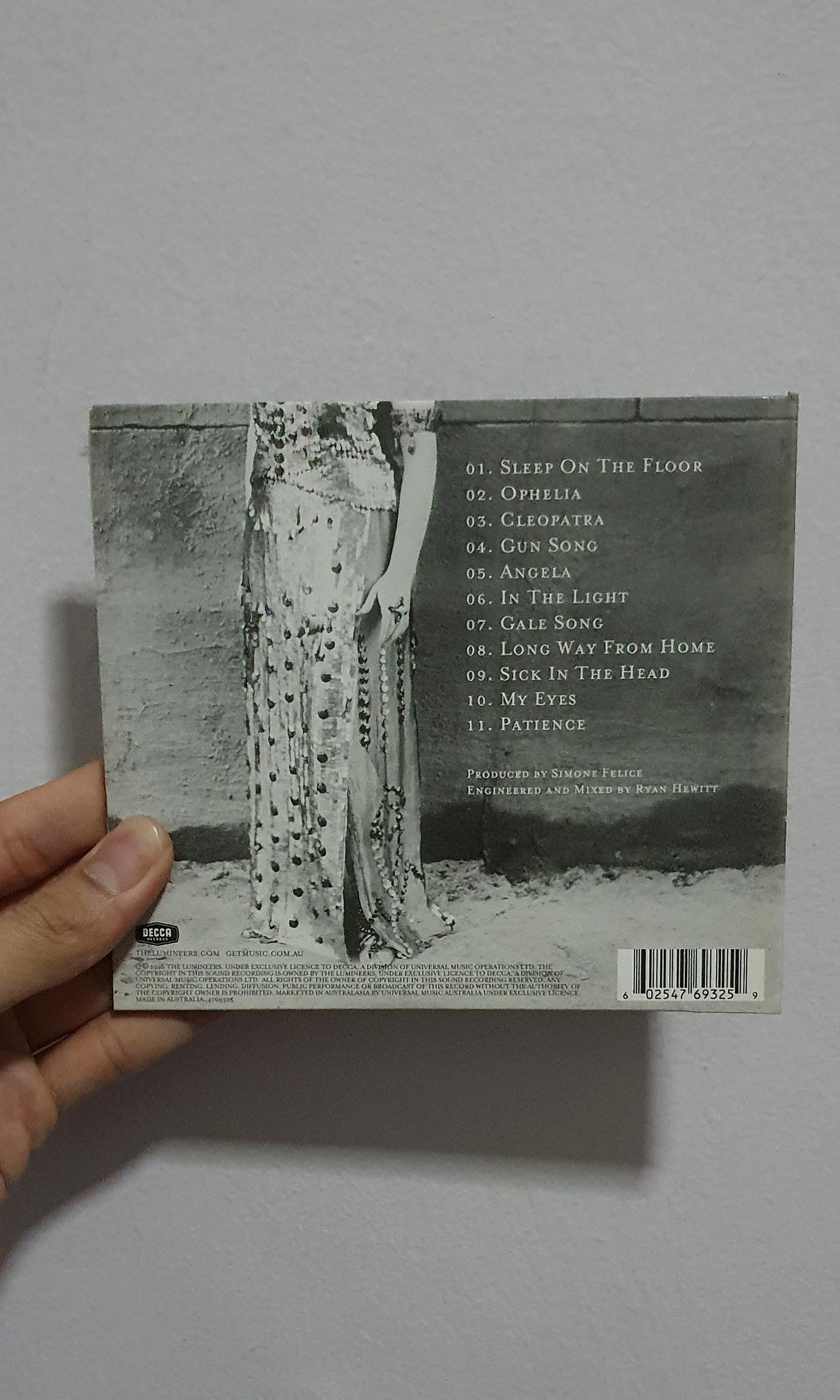 Cleopatra by The Lumineers, TV & Home Appliances, TV & Entertainment, TV Parts & Accessories on