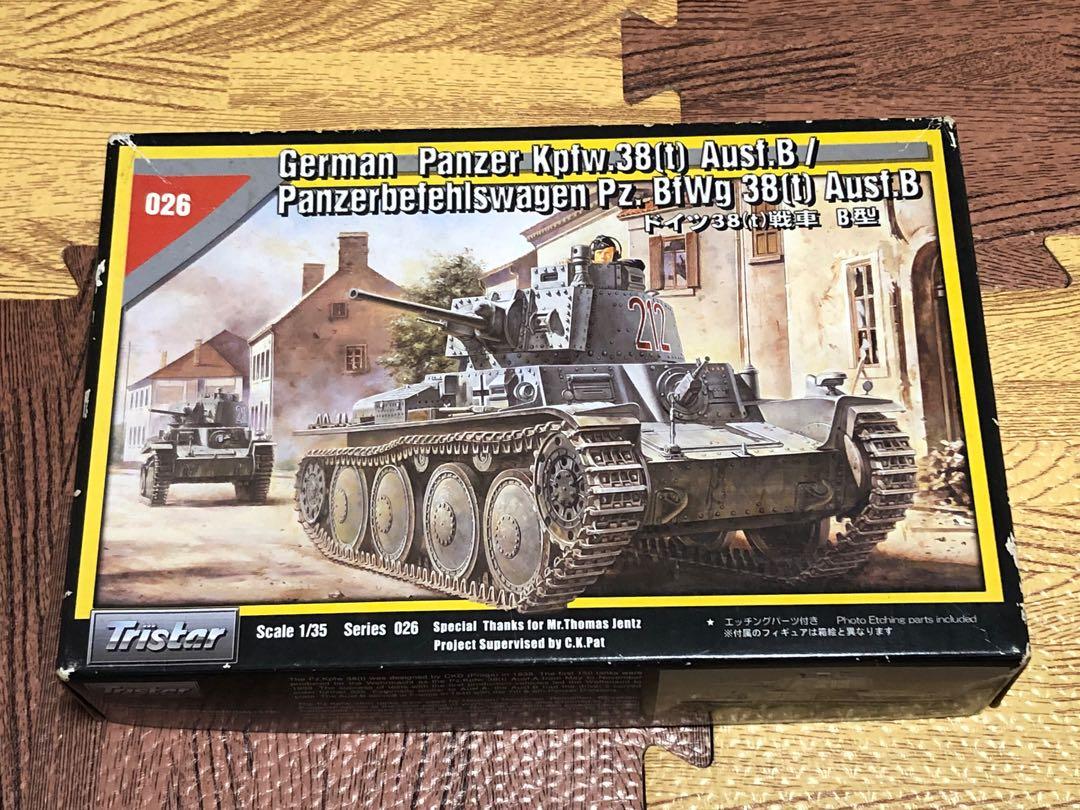10% off all German Pz.Kpfw. 38(t) light tank model kits as standard