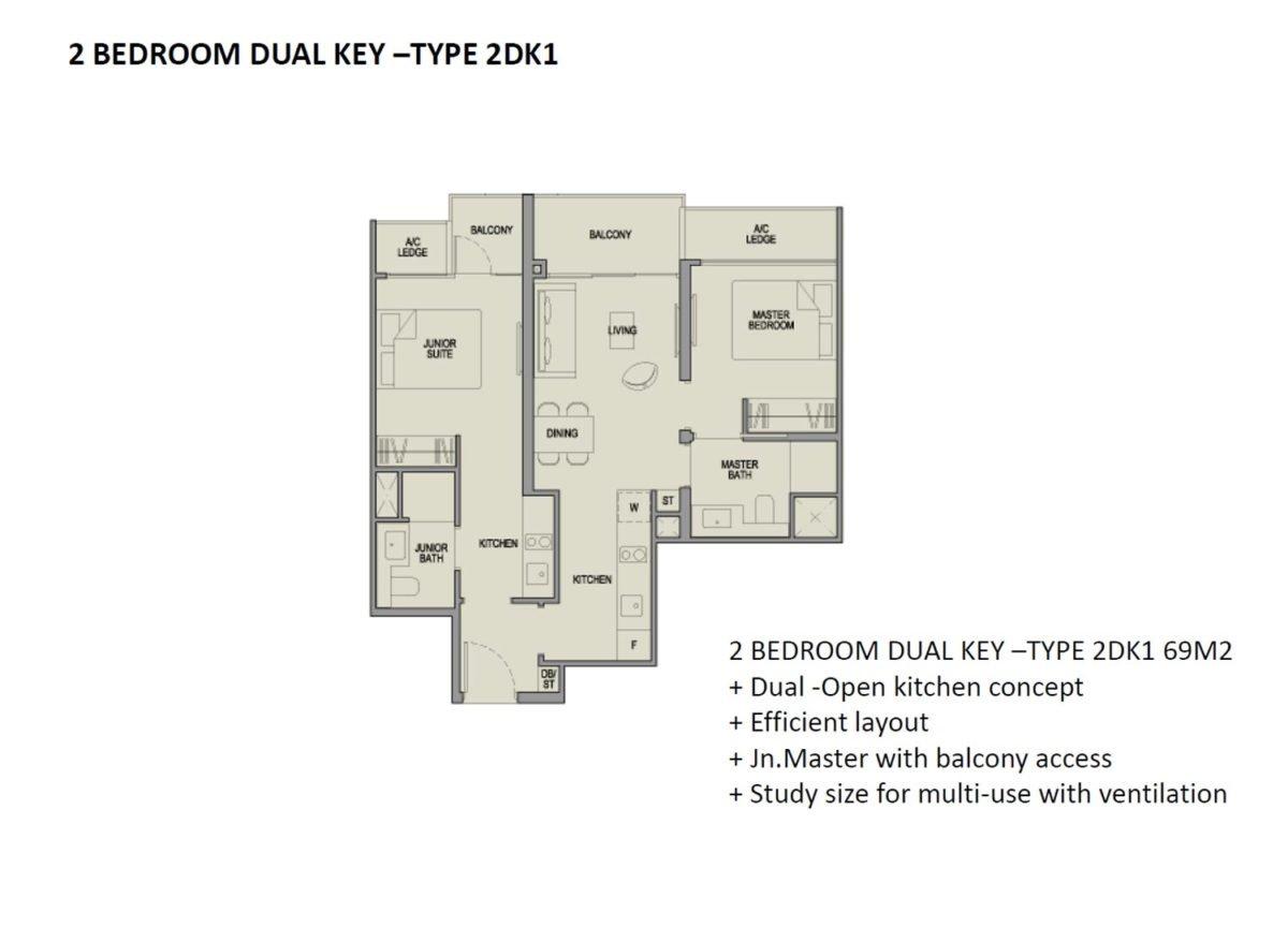 2-Bedroom Dual Key628638360574751120