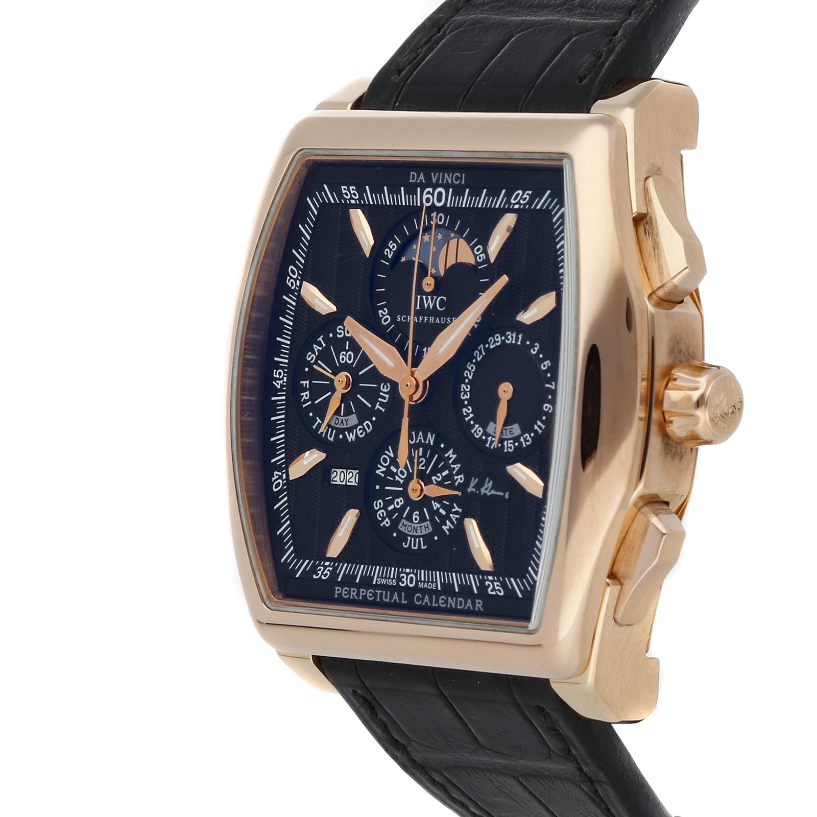 IWC Da Vinci Perpetual Calendar Kurt Klaus Limited Edition IW3762 05