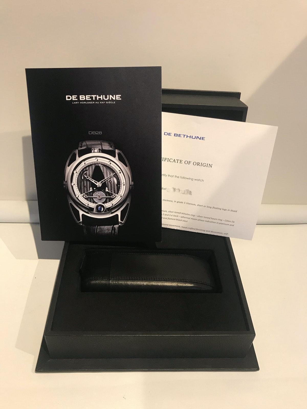 De Bethune Db28 Blue Titanium Db28tis5 Luxury Watches On Carousell