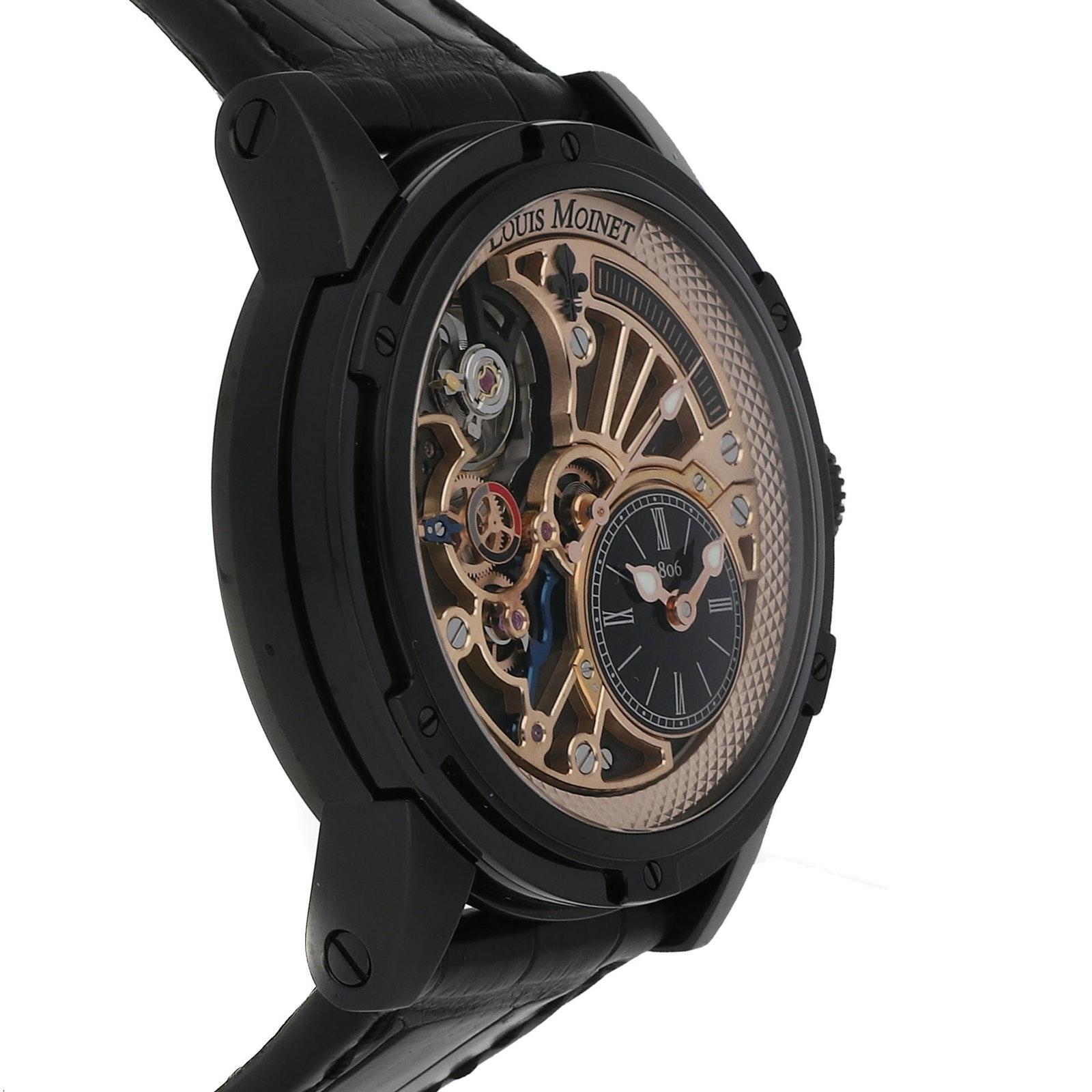 Louis Moinet 20 Seconds Tempograph Limited Edition LM-39.20N.50, Luxury, Watches on Carousell