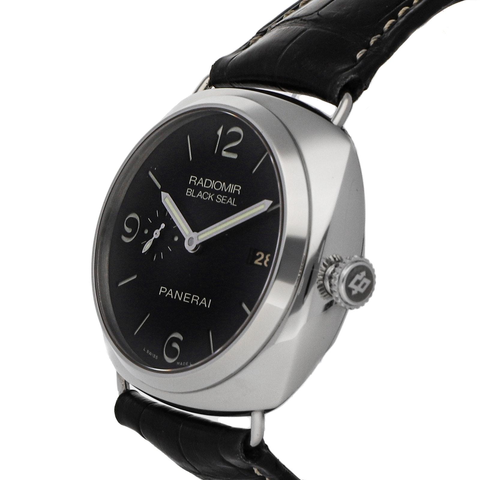 Panerai Radiomir Black Seal 3 Days Acciaio PAM 388 Luxury Watches on Carousell