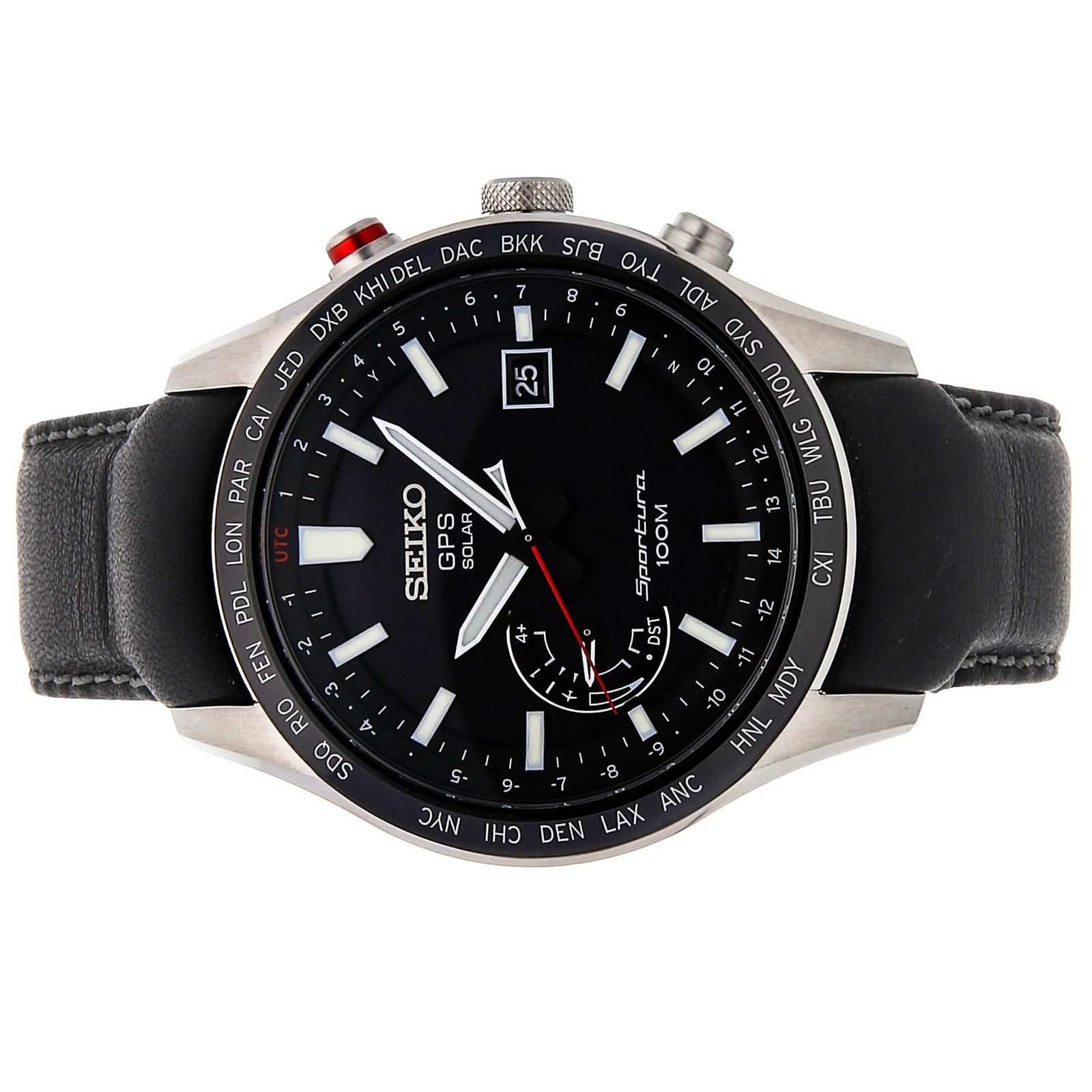 Seiko Sportura GPS Solar SSF007 Luxury Watches on Carousell