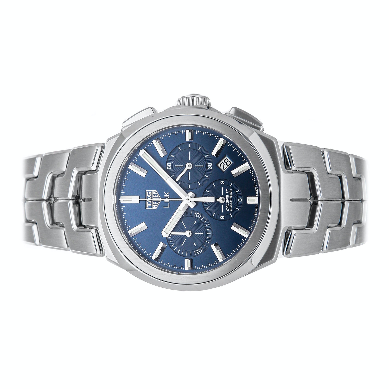 Tag Heuer Link Chronograph CBC2112.BA0603 Luxury Watches on Carousell