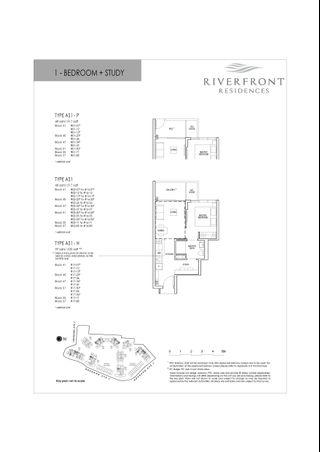 1-Bedroom + Study