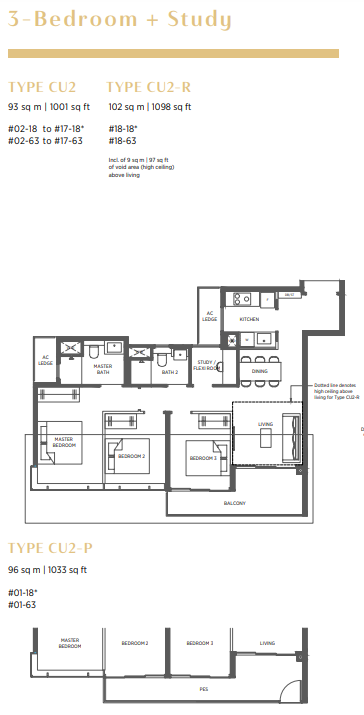 3-Bedroom + Study63227233553281111
