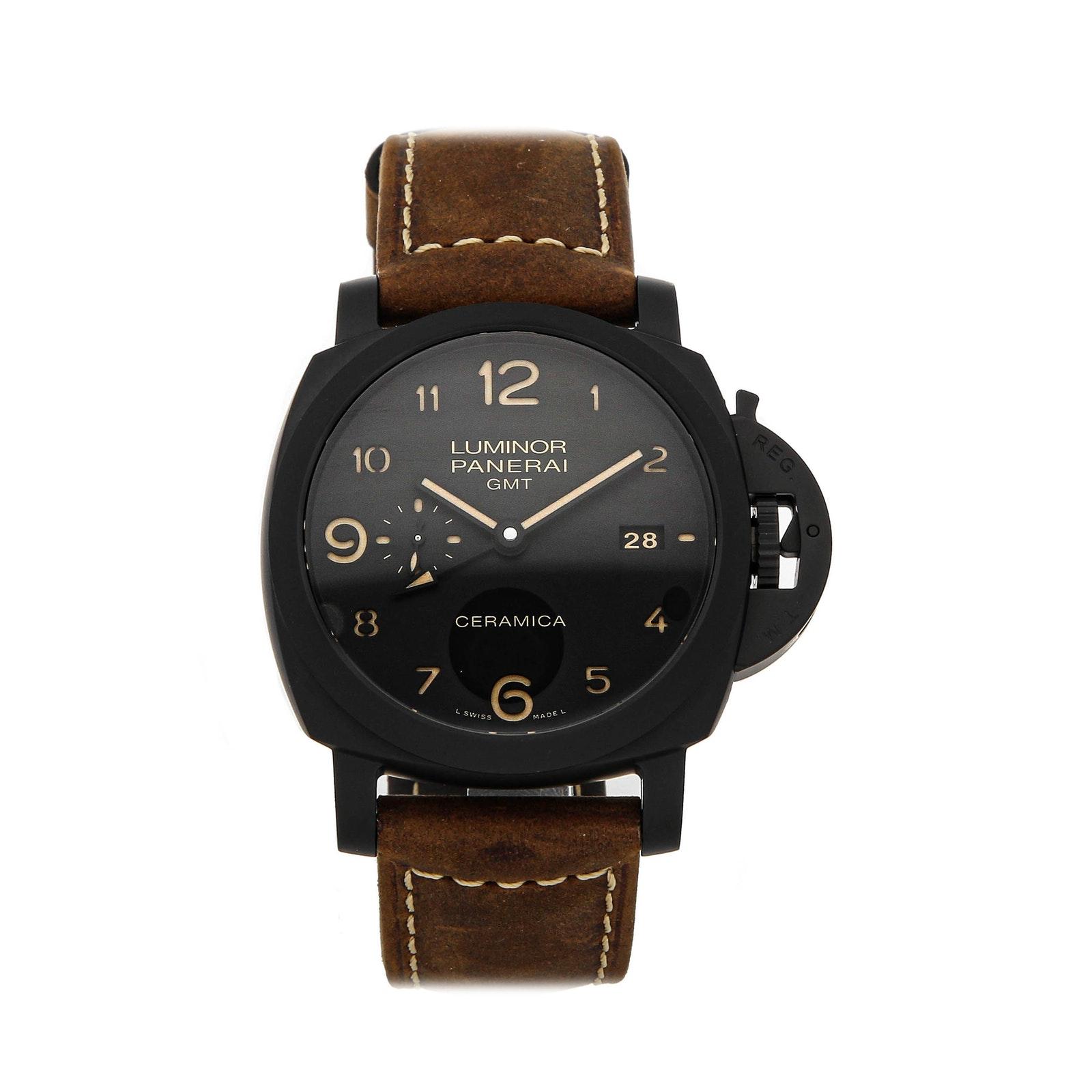Panerai Luminor 1950 3 Days GMT Ceramica PAM 441 Luxury Watches